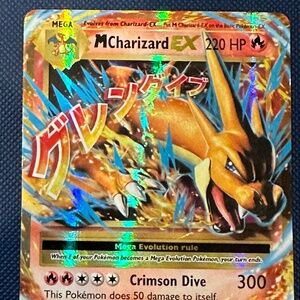 Mega Charizard EX pokemon card